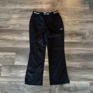 GREYS ANATOMY SCRUB PANTS BLACK SIZE SMALL